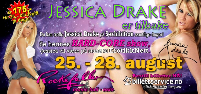 Jessica Drake kommer